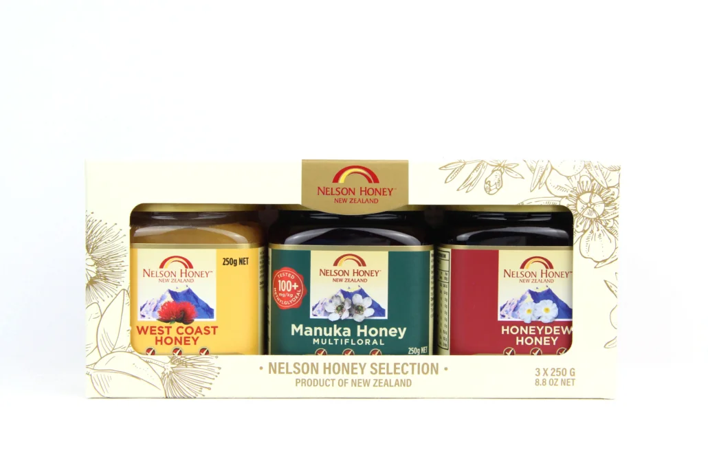 Nelson Honey honey gift pack 蜂蜜套装 3*250g【保质期2029/09】